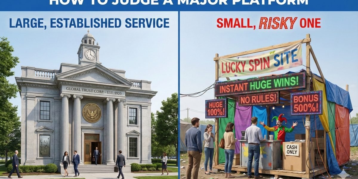 메이저 플랫폼 판별법 대형 우량 서비스와 위험한 소형 서비스의 차이점